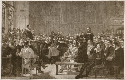 The Westminster Assembly of Divines, illustration from 