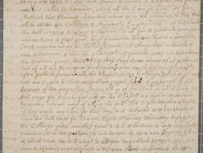 A Letter from John Row, a Student at St Andrews, to His Uncle by John Row