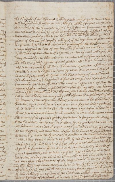A Letter from John Row, a Student at St Andrews, to His Uncle by John Row