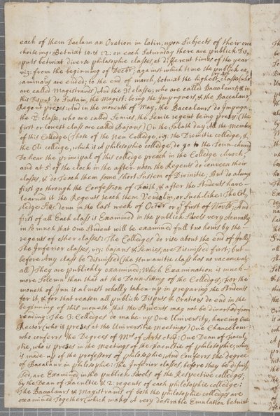 A Letter from John Row, a Student at St Andrews, to His Uncle by John Row