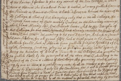 A Letter from John Row, a Student at St Andrews, to His Uncle by John Row