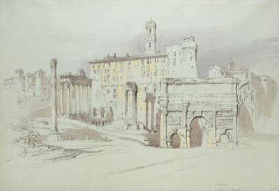 A Window of the Palazzo Tolomei, Siena, Showing the Rude and Unsymmetrical Placing of Massy Stones by John Ruskin