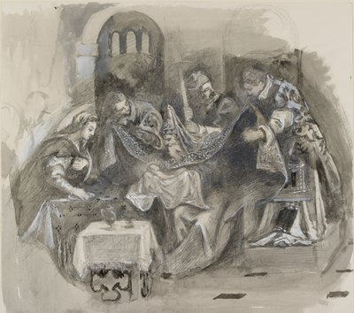 Drawing of Tintoretto