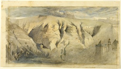 Mont Saleve, c.1840 by John Ruskin