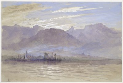 Morning in Spring, with north-east Wind, at Vevey, May - June 1849 or 1 May 1869 by John Ruskin