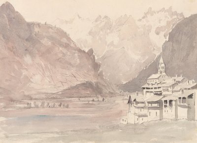 Swiss Mountain Landscape by John Ruskin