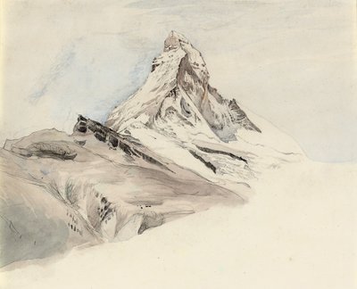The Matterhorn, Switzerland, from the Northeast by John Ruskin
