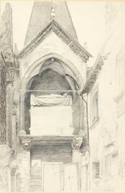 The Tomb of Cangrande I della Scala, Verona by John Ruskin