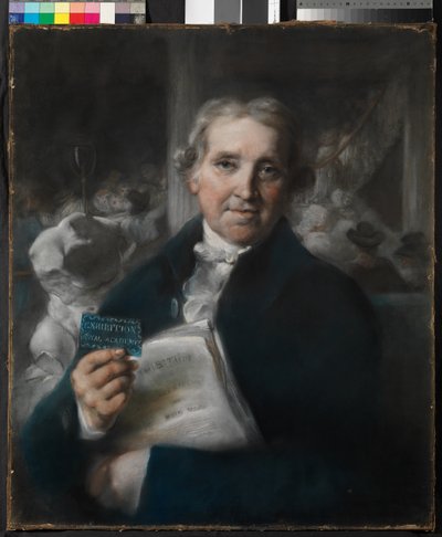 A Porter at the Royal Academy by John Russell