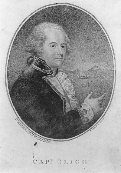 Captain William Bligh, engraved by John Conde by John Russell