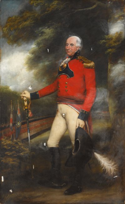 Lieutenant-Colonel Thomas Lloyd, Colonel of the Leeds Volunteers, 1801 by John Russell