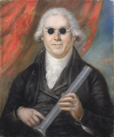 Portrait of Mr Moyes M.D. by John Russell
