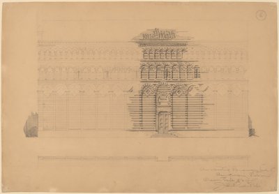 An Interesting Romanesque Treatment, San Giovanni, Pistoia by John Russell Pope