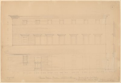 Palazzo Pollini, Siena, Attributed to Peruzzi by John Russell Pope