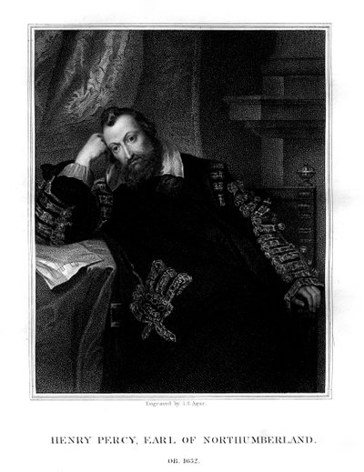 Henry Percy, 9th Earl of Northumberland by John Samuel Agar