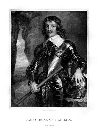 James Hamilton, 1st Duke of Hamilton, Scottish nobleman by John Samuel Agar