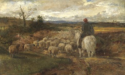A Sussex Lane by John Samuel Raven