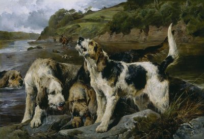 Otter Hunting, or On the Scent by John Sargent Noble