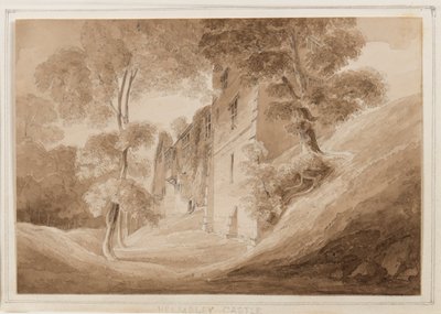 Helmsley Castle, Yorkshire, 25-27 October 1824 by John Scarlett Davis