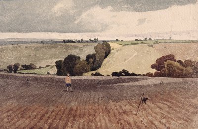 A Ploughed Field, c.1808 by John Sell Cotman