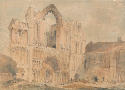 Castle Acre Priory, Norfolk, West Front by John Sell Cotman