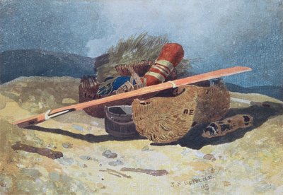 Fish Swills and Rudder, 1809 by John Sell Cotman