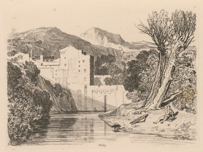 Liber Studiorum: Plate 22, Whitby by John Sell Cotman