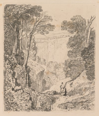Liber Studiorum: Plate 2, View of Clifton by John Sell Cotman