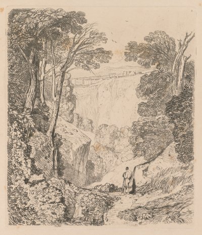 Liber Studiorum: Plate 2, View of Clifton by John Sell Cotman