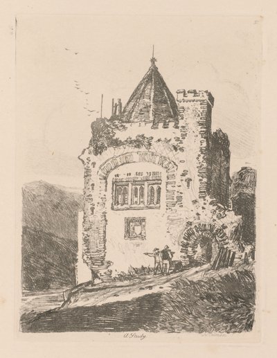 Liber Studiorum: Plate 37, A Study by John Sell Cotman