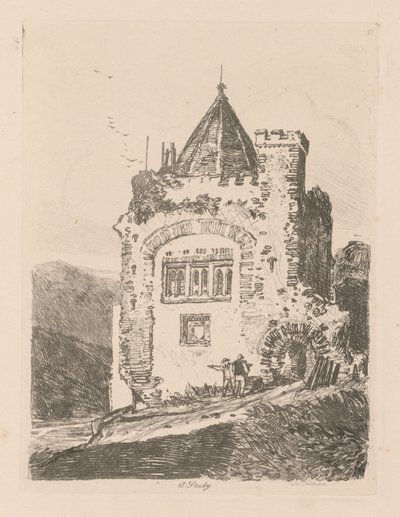 Liber Studiorum: Plate 37, A Study by John Sell Cotman