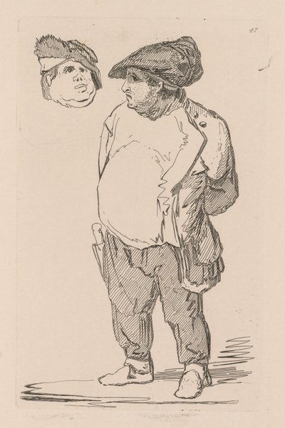 Liber Studiorum: Plate 47, A Study by John Sell Cotman