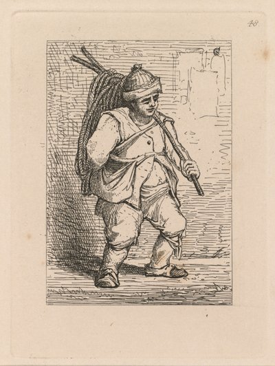 Liber Studiorum: Plate 48, A Study by John Sell Cotman