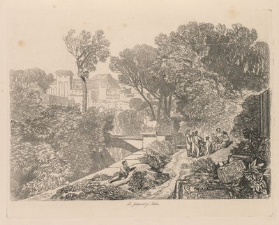Liber Studiorum: Plate 6, The Judgment of Midas by John Sell Cotman
