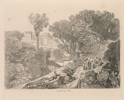 Liber Studiorum: Plate 6, The Judgment of Midas, 1838 by John Sell Cotman