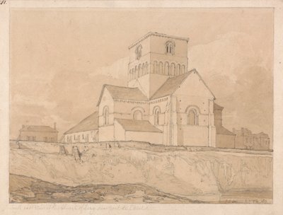 South-East View of the Church of Lery, near Pont-de-l
