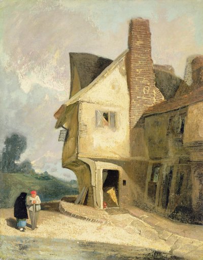 The Old House at St. Albans, c.1806 by John Sell Cotman