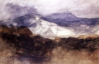 Welsh Mountains by John Sell Cotman