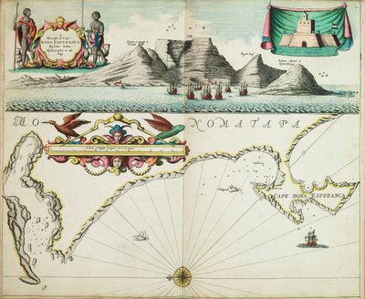 A chart of Guinea describing the sea coast from Cape de Verde to Cape Bona Esperanca by John Seller