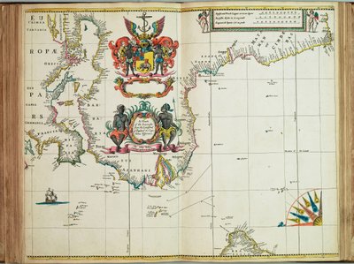 A Chart of the Seacoasts from the Landsend of England to Cape Bona Esperanca by John Seller