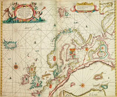 A general chart of the northern navigation by John Seller