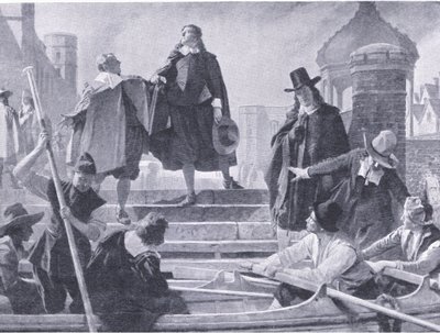 Flight of the Five Members by John Seymour Lucas