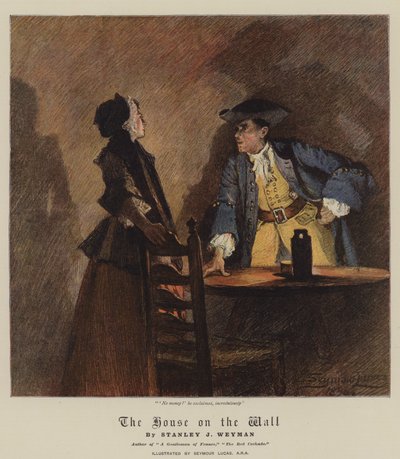 The House on the Wall by John Seymour Lucas