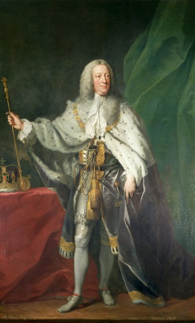 Portrait of King George II, 1758 by John Shackleton