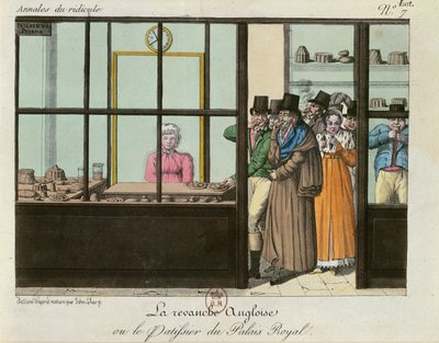The English Revenge or, The Patisserie at the Palais Royal by John Sharp