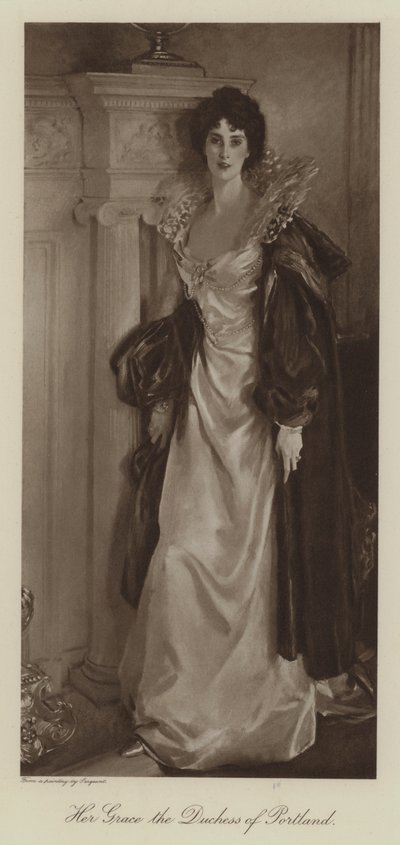 Her Grace the Duchess of Portland by John Singer (after) Sargent