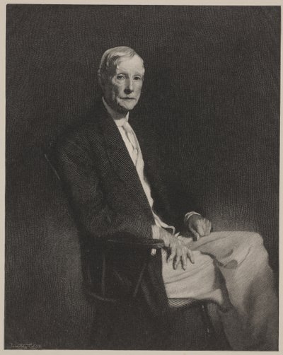 Portrait of John D. Rockefeller by John Singer (after) Sargent