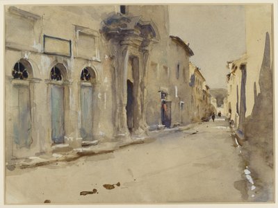 A Street in Spain by John Singer Sargent