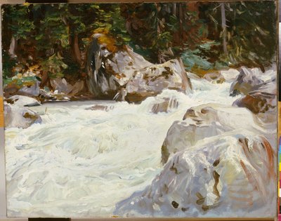A Torrent in Norway by John Singer Sargent