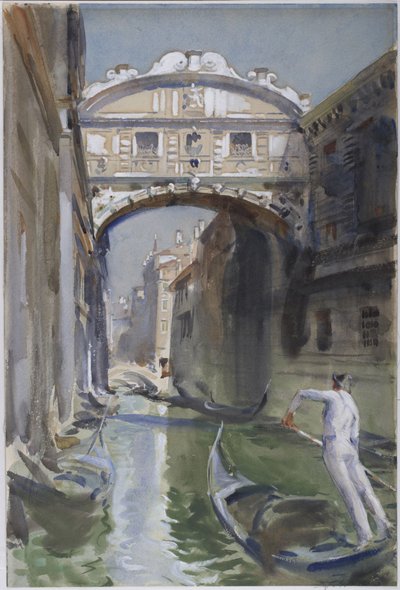 Bridge of Sighs by John Singer Sargent
